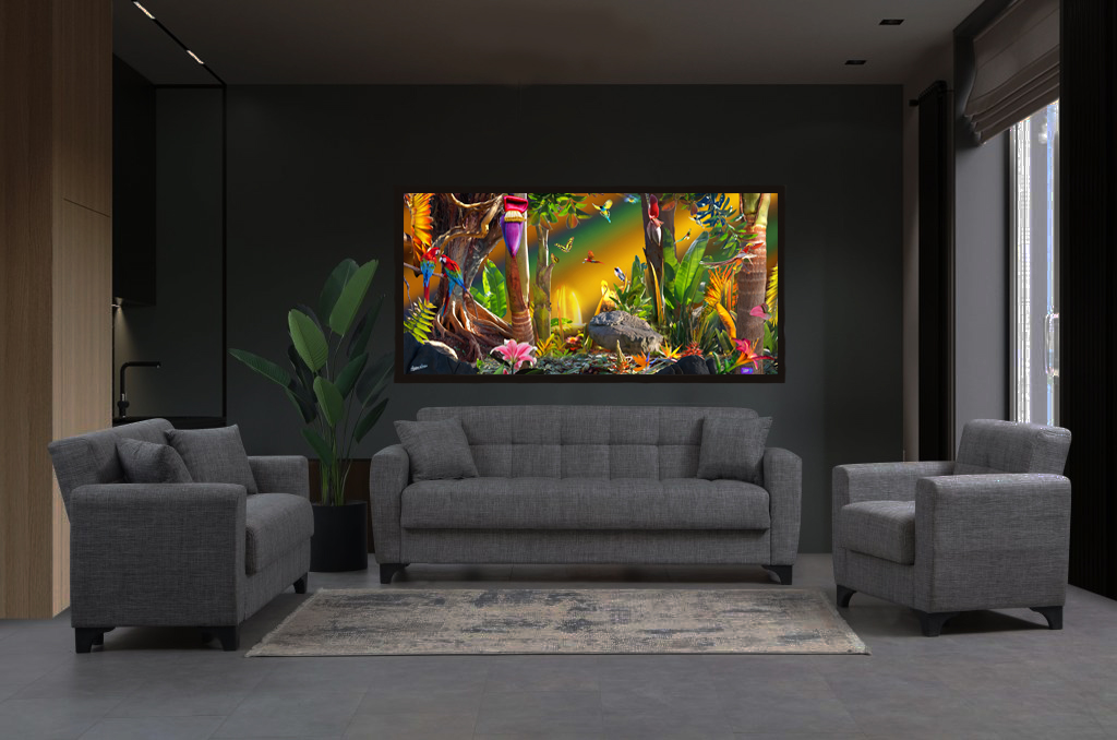 Le Jardin Panoramique en situation dans un salon